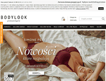 Tablet Screenshot of bodylook.pl